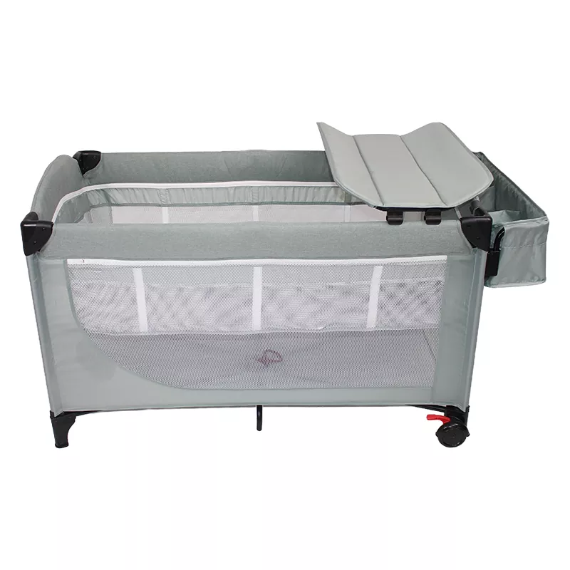 Lit de bébé pliable et anti-collision
