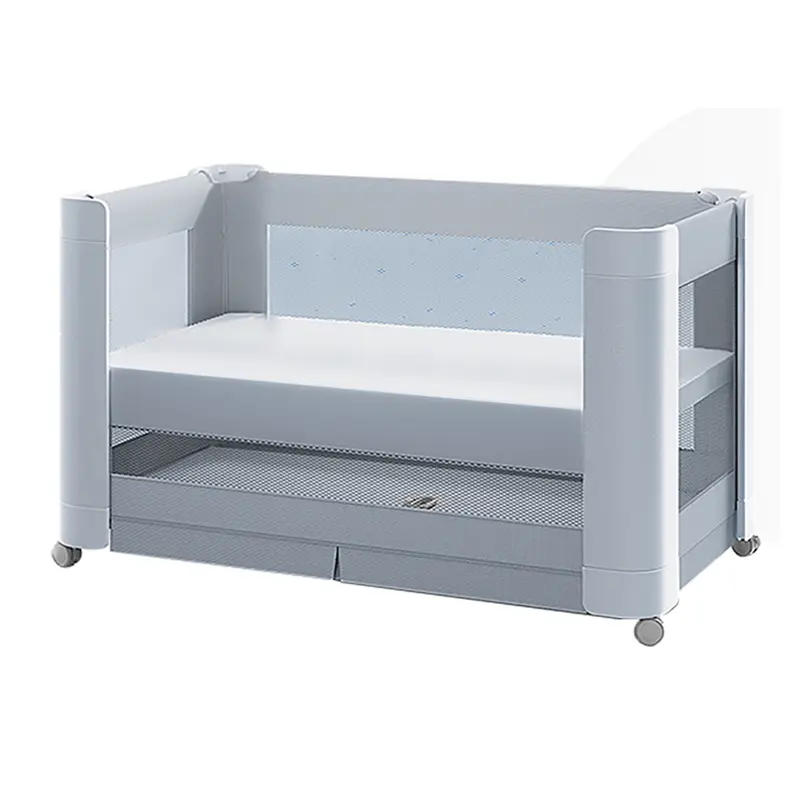 Lit de bébé multifonctionnel mobile